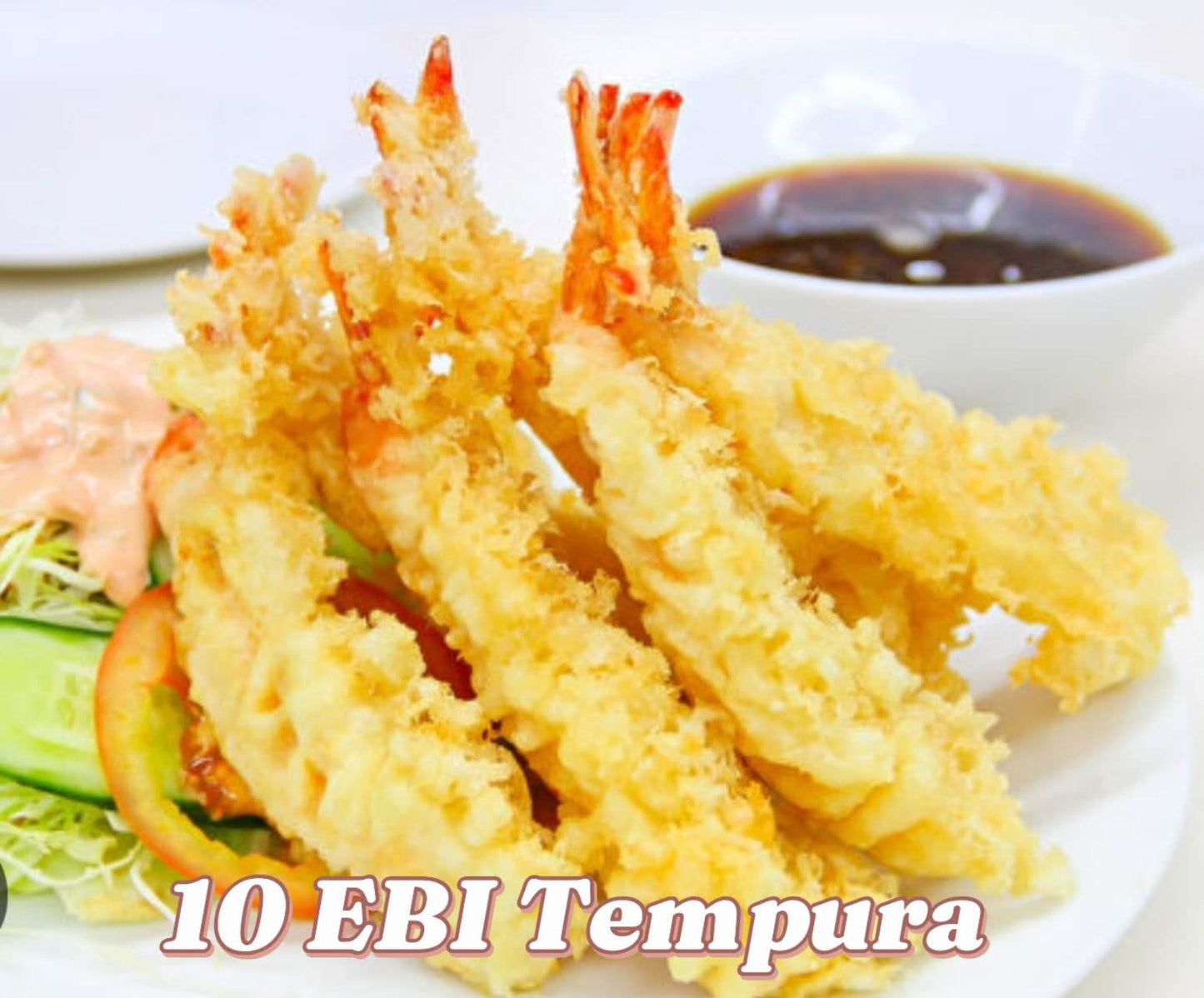 Ebi Tempura (langostinos fritos)