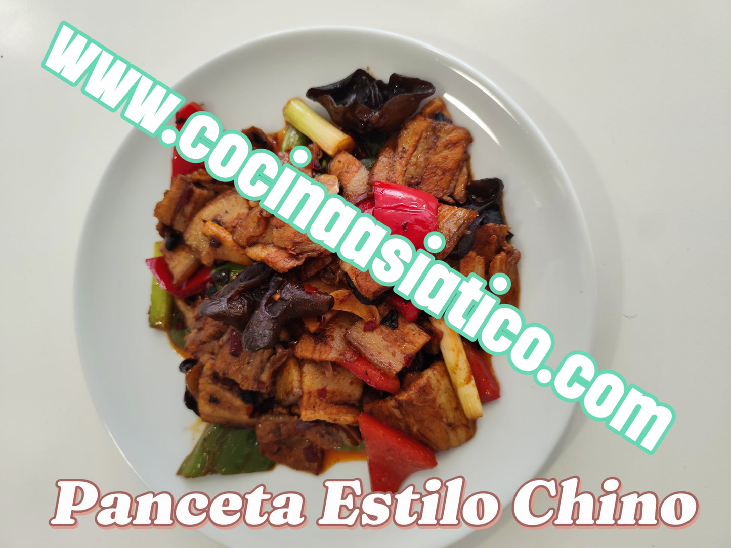 Panceta Estilo Chino