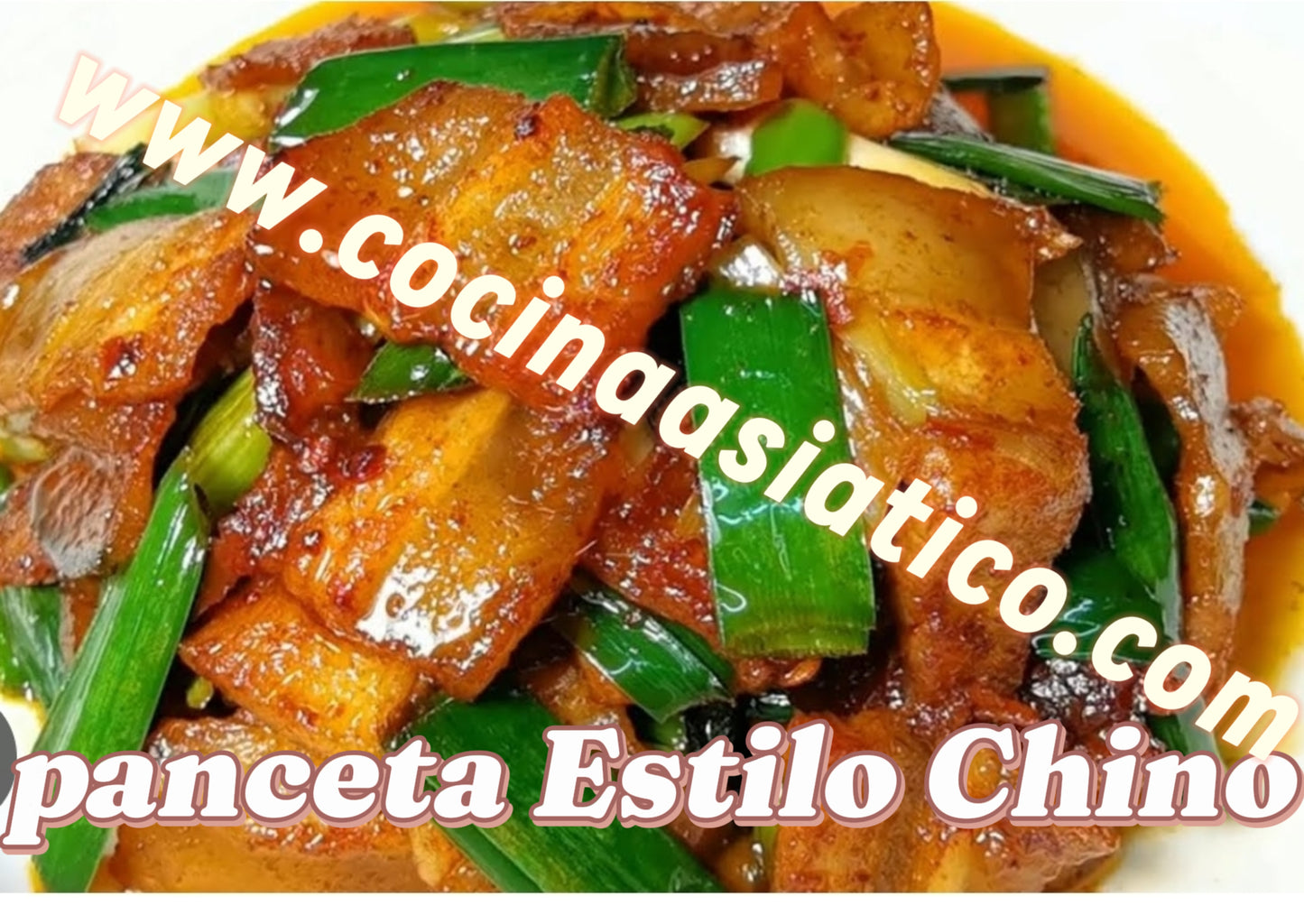 Panceta Estilo Chino