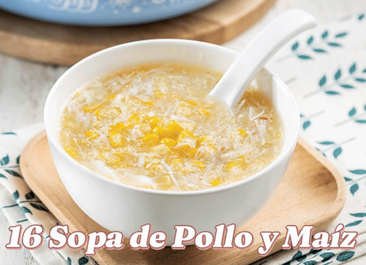 Sopa de Maiz con pollo