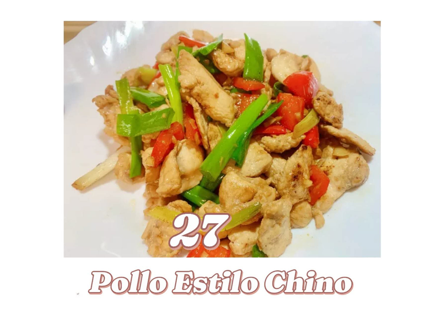 Pollo Estilo de Chino