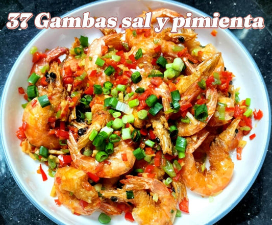 Gambas sal y Pimienta