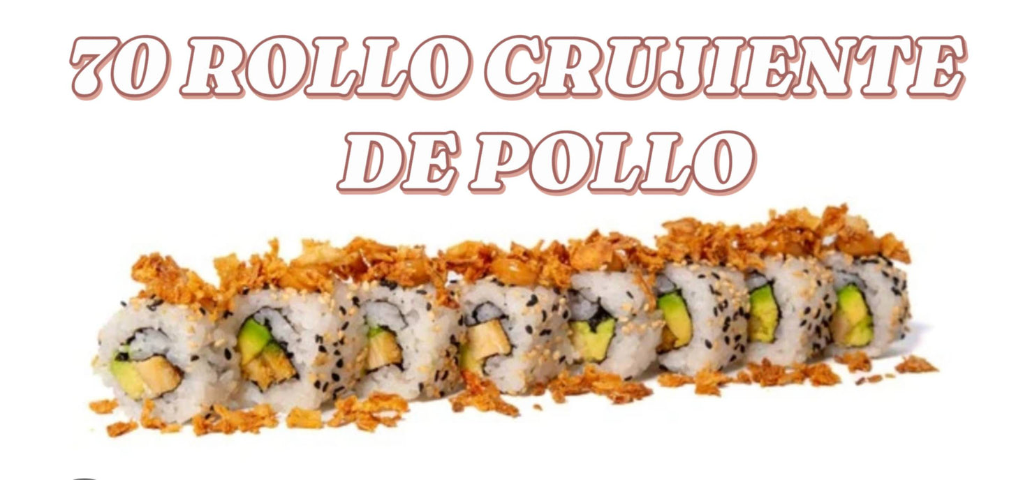 Rollo Crujiente de Pollo