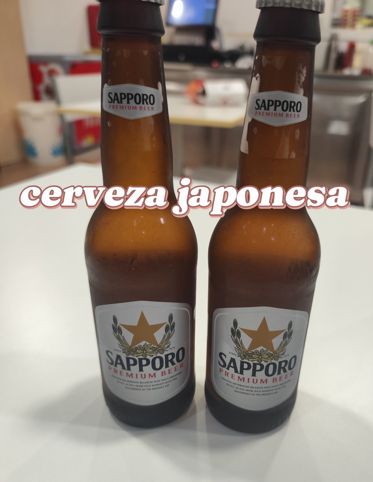 CERVEZA  SAPPRO(japonés)